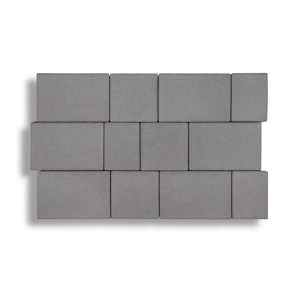 Semmelrock Kostka Brukowa Lundo 6 cm platino