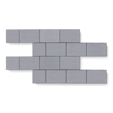 Semmelrock Kostka Brukowa Senso 8 cm platino