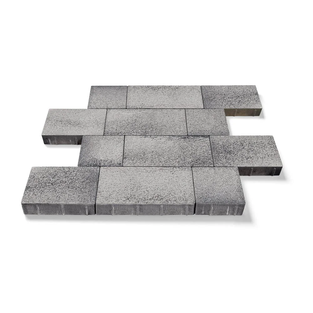 Semmelrock Kostka Brukowa Umbriano 8 cm Grafitowo – biały