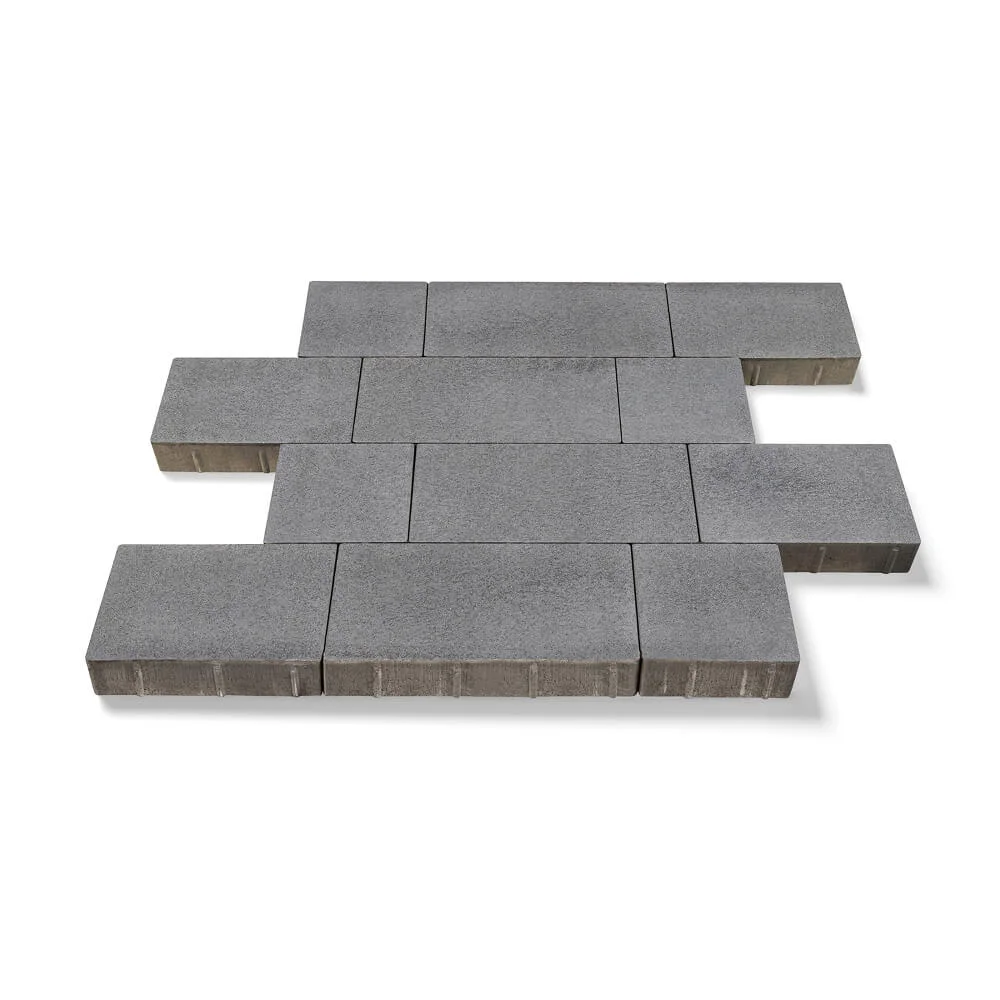 Semmelrock Kostka Brukowa Umbriano 8 cm Stalowo – grafitowy
