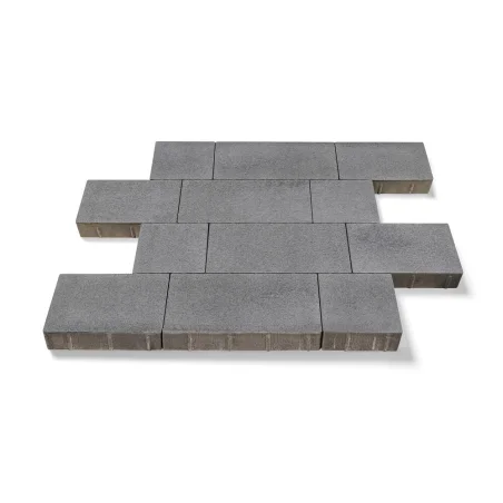 Semmelrock Kostka Brukowa Umbriano 8 cm Stalowo – grafitowy