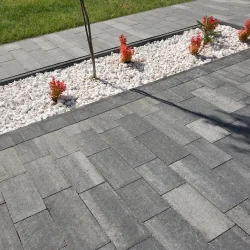 Bruk-Bet Kostka Brukowa Tercet 8 cm wapień szary