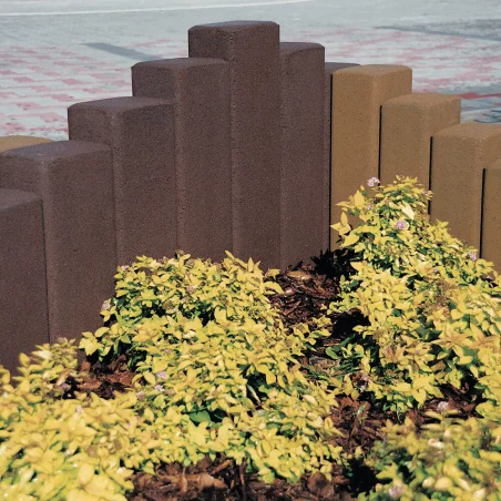 Jadar Palisady i obrzeża Obrzeże 6 cm Bordowy