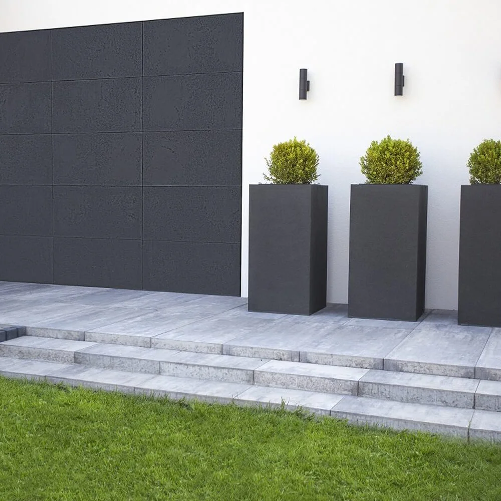 Jadar Mała architektura Donica Gama Grande B 8 cm Czarny