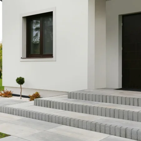 Jadar Palisady i obrzeża Obrzeże Palisadowe 7,5 cm Szary