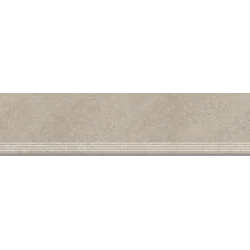 GOLIAT Ceramika SIGNUM beige 30x120 stopnica 2 cm Beżowy