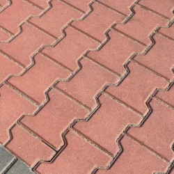 Jadar Kostka Brukowa Behaton z fazą 6 cm Bordowy