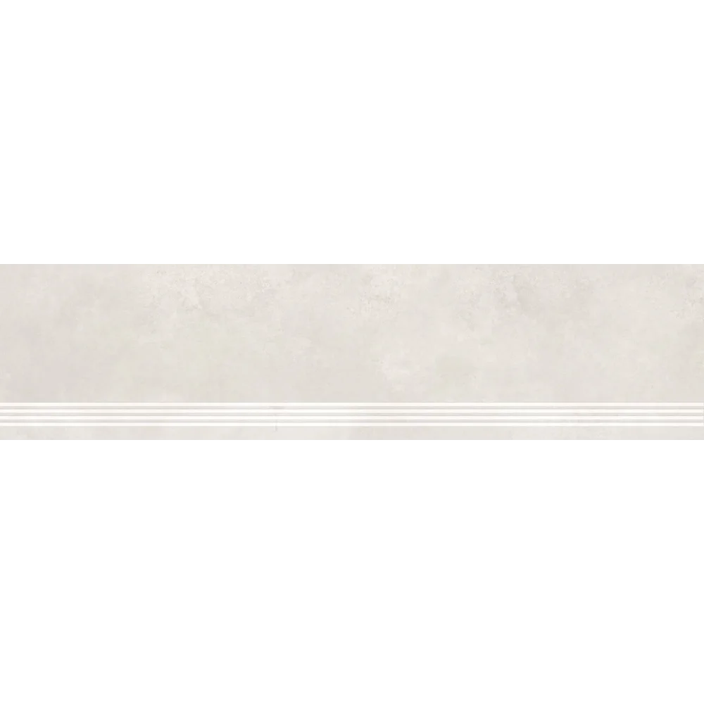 GOLIAT Ceramika GOLIAT white 30x120 stopnica 2 cm Biały