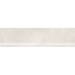 GOLIAT Ceramika GOLIAT white 30x120 stopnica 2 cm Biały