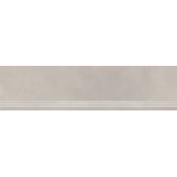 GOLIAT Ceramika GOLIAT soft grey 30x120 stopnica 2 cm Jasno szary