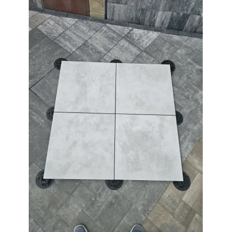 ONYX white 60x60 2 cm Biały Gatunek II